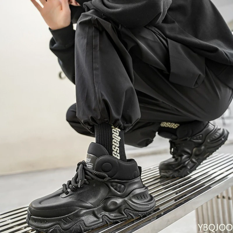 

Мужские повседневные тапочки для баскетбольного двора, удобные и мягкие тапочки, мужские летние модные сандалии, многофункциональные уличные тапочки