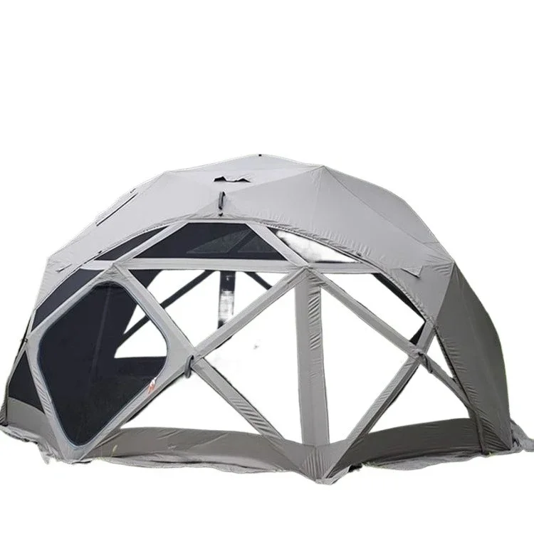 

Octagonal spherical tent, outdoor camping, sun protection, waterproof, quick-opening spherical tent