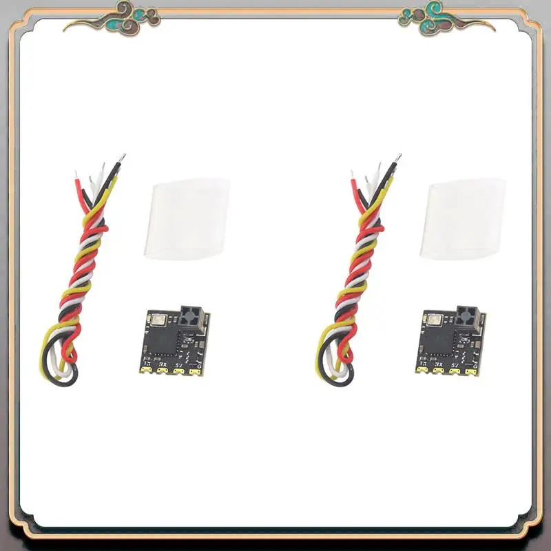 A46M-2X SX1280 ELRS 2.4Ghz Receiver RX Expresslrs Long Range High Reflash Rate Nano Receiver For FPV RC Drone Airplane EP2 RX