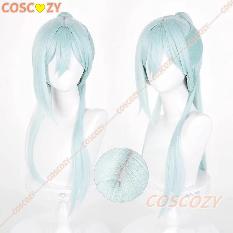 Anime The Fragrant Flower Blooms with Dignity Subaru Hoshina Cosplay Wig Long Light Cyan Hair Halloween Party Props Women Girls