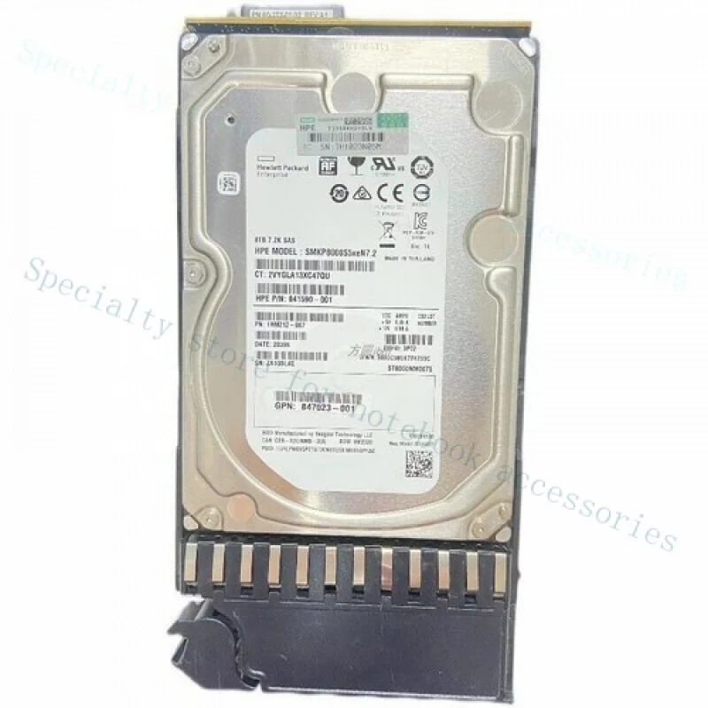 

A+ For HPE M0S90A 813866-001 MSA 8TB 12G SAS 7.2K LFF 3.5" 512e HDD