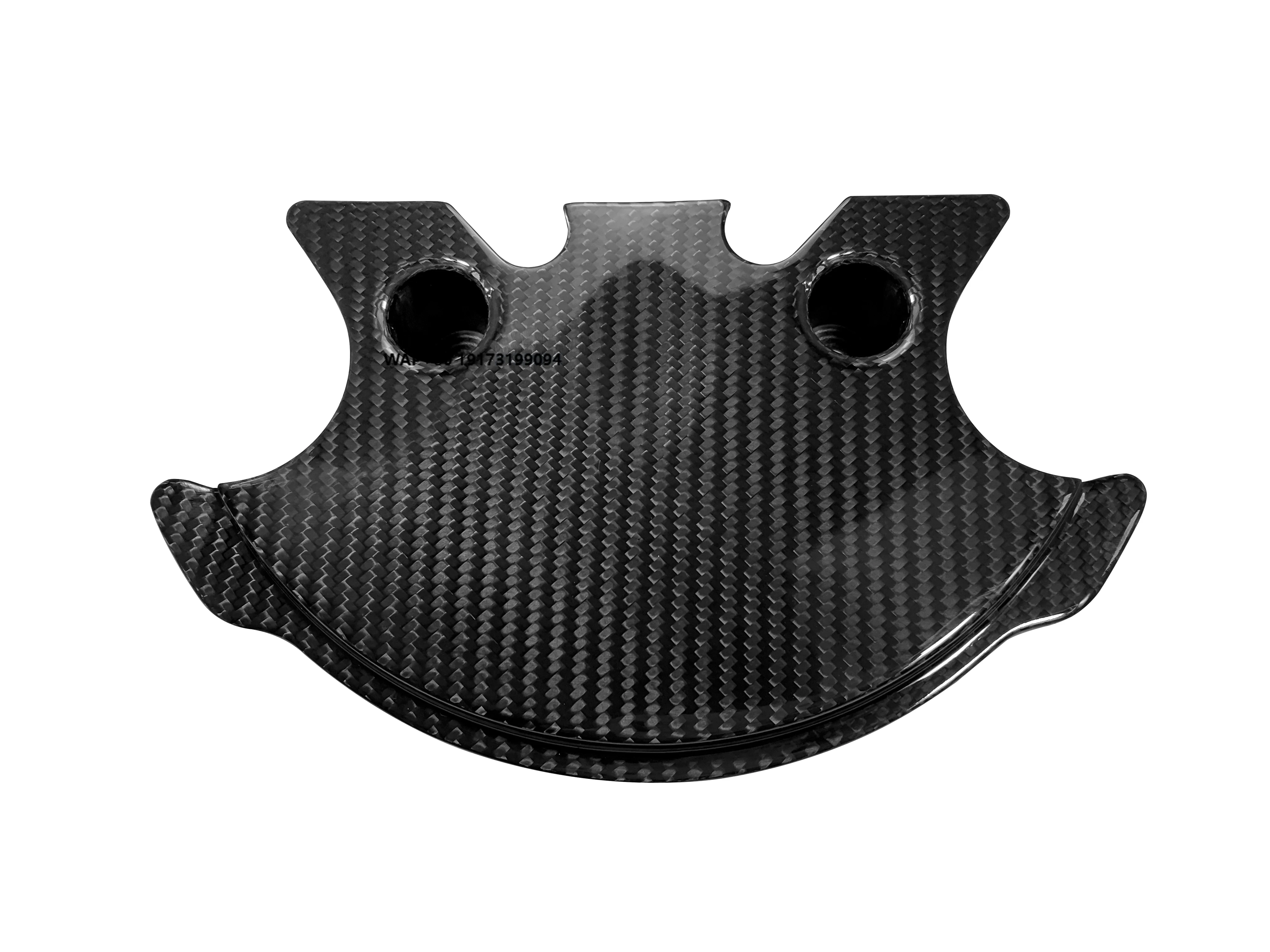 Motorcycle Accessories Lower Front End Carbon Fiber 3K Twill Glossy Black Fit for S1000RR 2023 Models