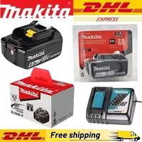 👍🏻original Makita battery 18V 6Ah/5.0Ah/3.0Ah rechargeable battery replacing Makita BL1830BL 1850BL1860B power tool battery.🔥
