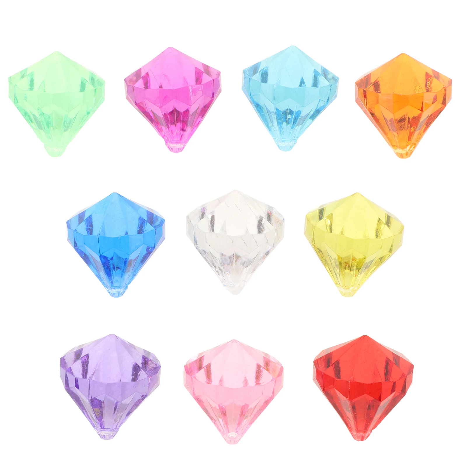 

30 Pcs Gem Pool s Diving Gems Plaything 's Jewels Gemstones for
