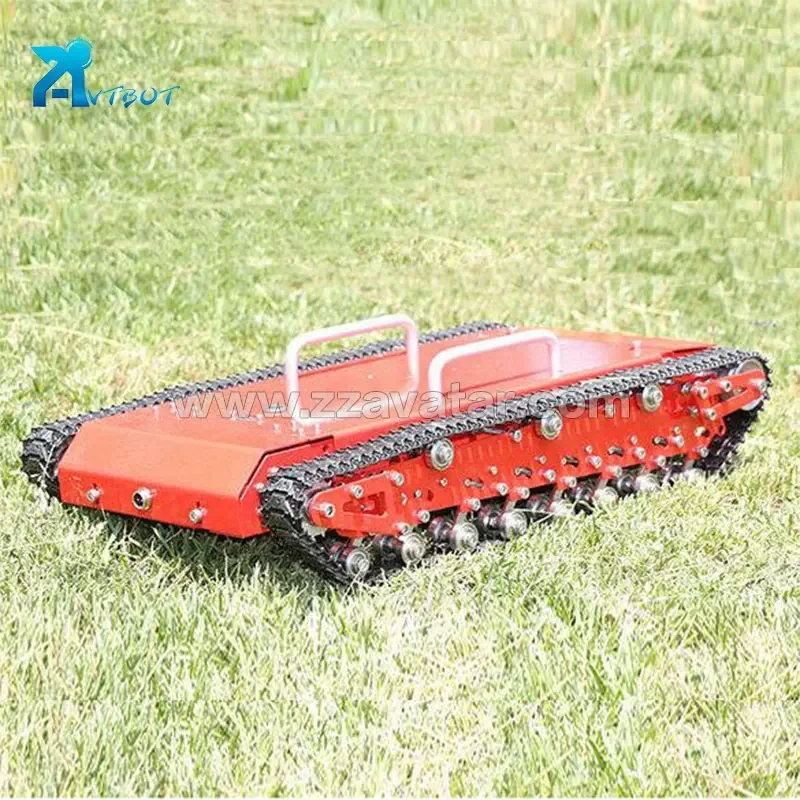 消防ロボットシャーシ二次開発電動クローラロボットタンクシャーシプラットフォーム