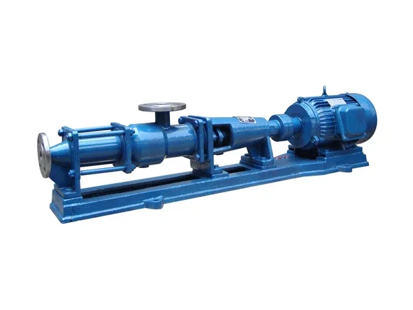 G Series Electric Single Screw Pump for Sewage Treatment Low Pressure Marine Application Custom Cable Length Stainless Steel