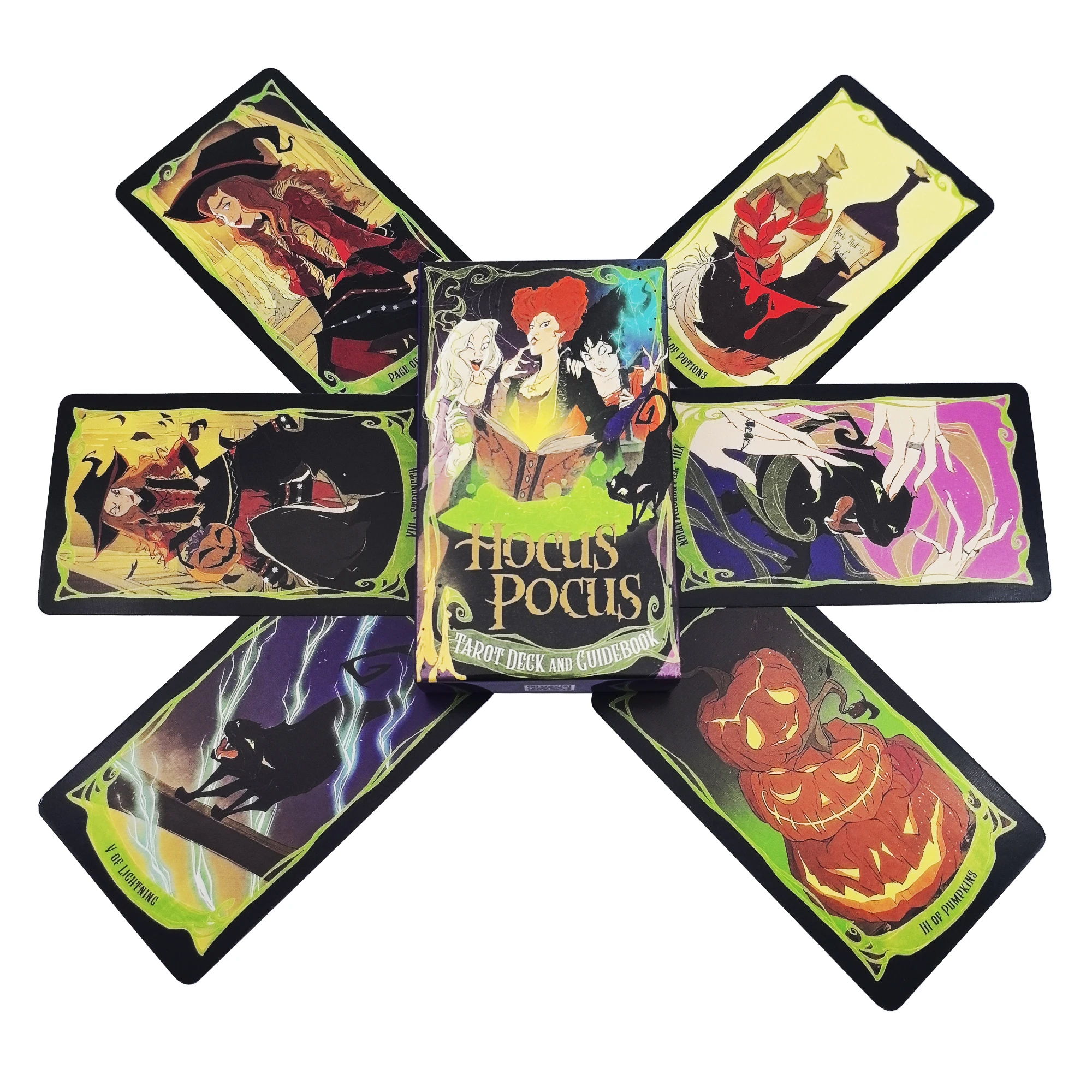 

Hocus Pocus Tarot Deck Card Game 78 Pcs Cards gift