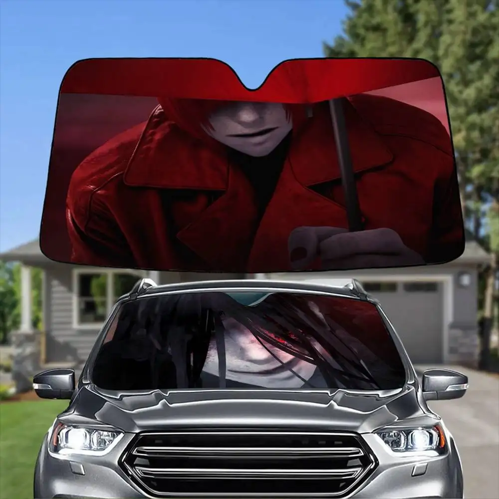 Homicipher-اللعبة الموقع الرسمي ستائر ظلة السيارة الزجاج الأمامي المضادة للأشعة فوق البنفسجية حماية الجبهة الشمس الظل التبريد حامي