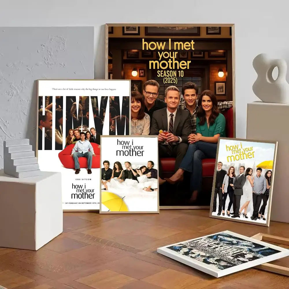 How I Met Your Mother TV Series Poster Gift with prints Home bedroom living room decoration promotion and display