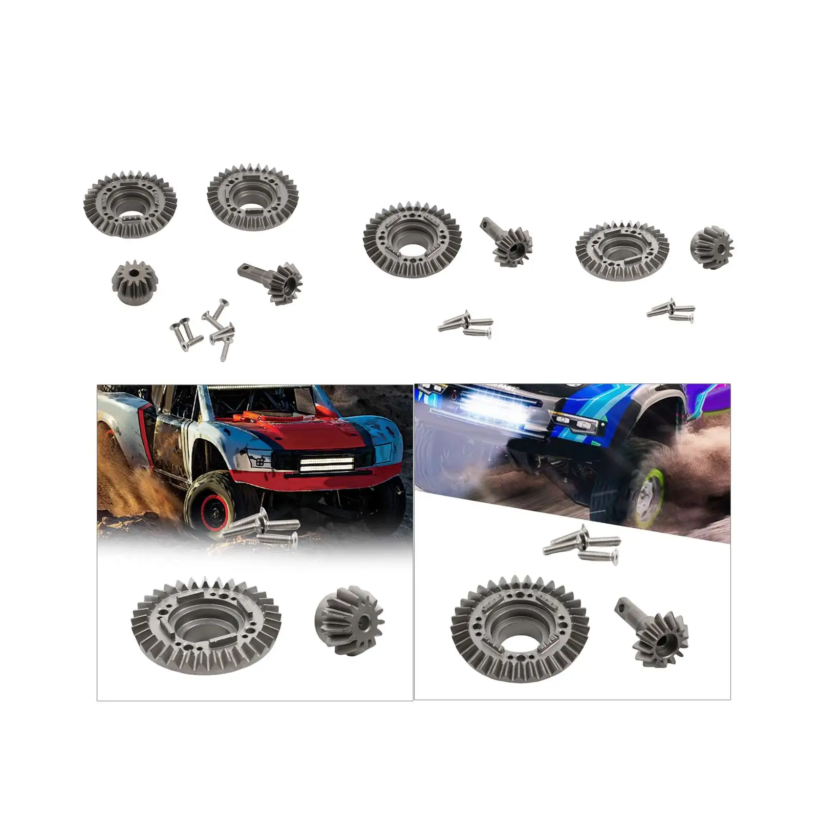 

RC Car Metal Differential Gear RC Spare Parts High Performance Assembly Upgrade