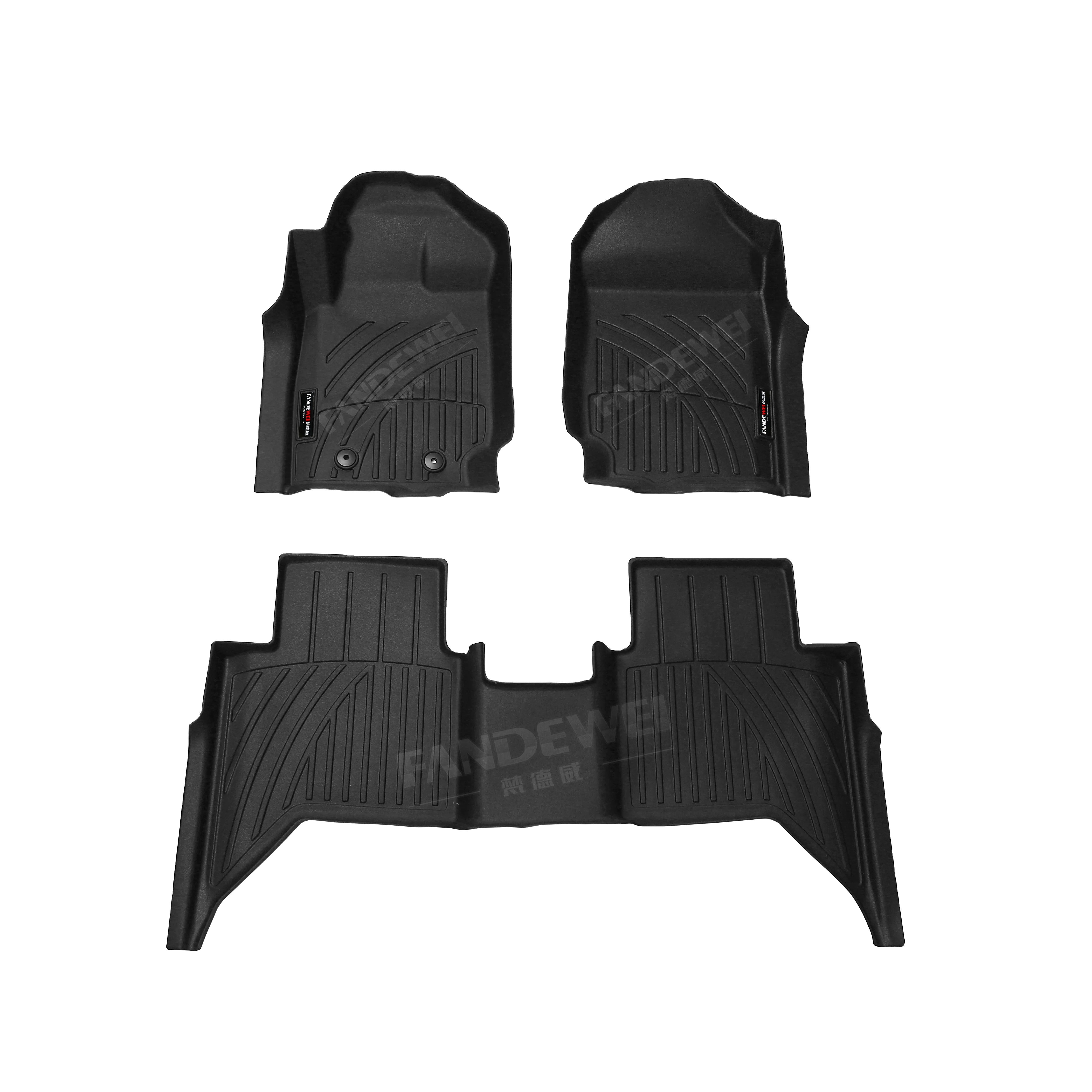 Ford Ranger Raptor TPE TPV Deep Dish Matting Car Mat Car Accessories Car Floor Mats