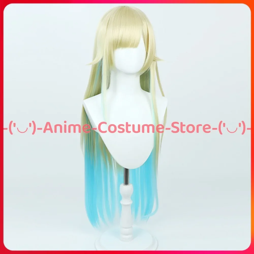 VTuber Aizawa Emma VSPO شعر مستعار تأثيري أنيمي لعبة شخصية هالوين كرنفال زي حفلة الباروكات مقاومة للحرارة الشعر الاصطناعية #3