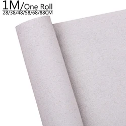 28cm-88cm 1M/Roll Professional Blank Canvas for Painting Layer Acrylic Oil Painting Canvas Linen Blend Primed Artist Supplies