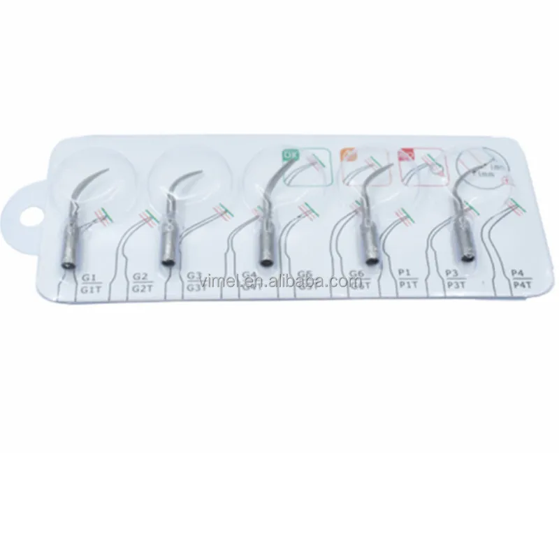 

Wholesale G1 G2 G4 P1 GD1 GD2 PD1 Dental Ultrasonic Scaler Scaling Tips Fit EMS Woodpecker Ultrasonic Scaler Handpiece