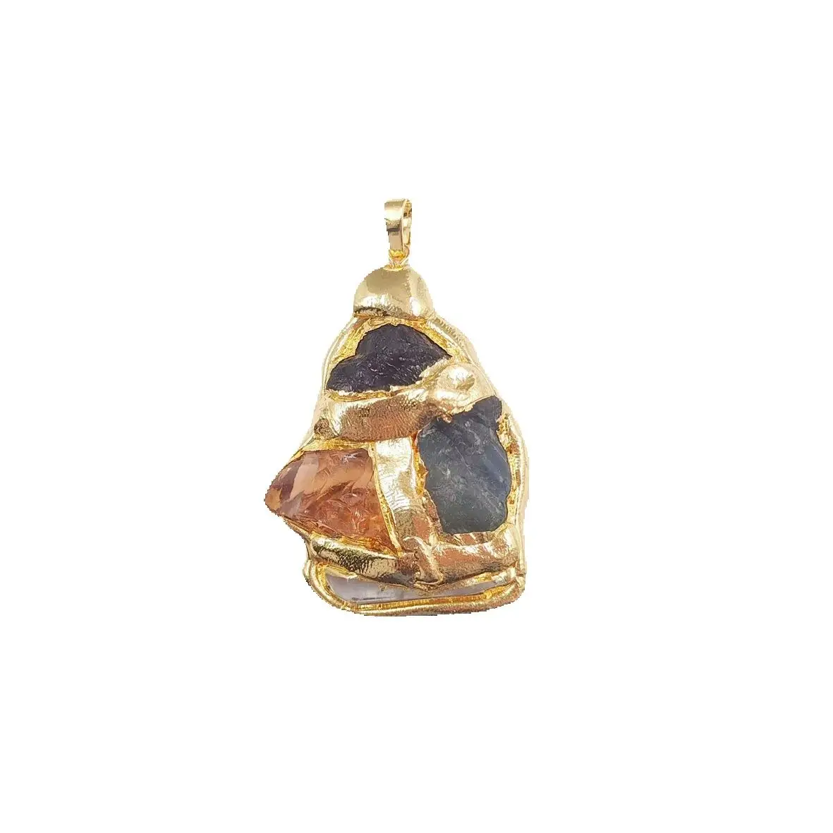 

WT-P1906 WKT 2025 Raw Gemstone Retro Style High Quality Pendant Girls' Party New Sale Beautiful Women jewelry