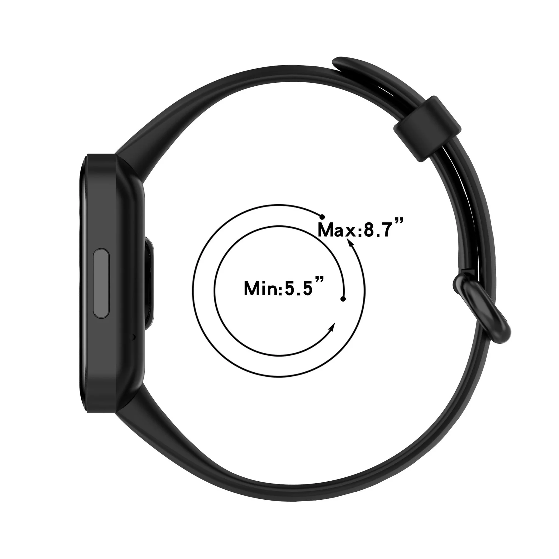 Silicone Strap For Redmi Watch 2 Lite Two Tone Strap Smart Watch Replacement Bracelet Wristband For Xiaomi Mi