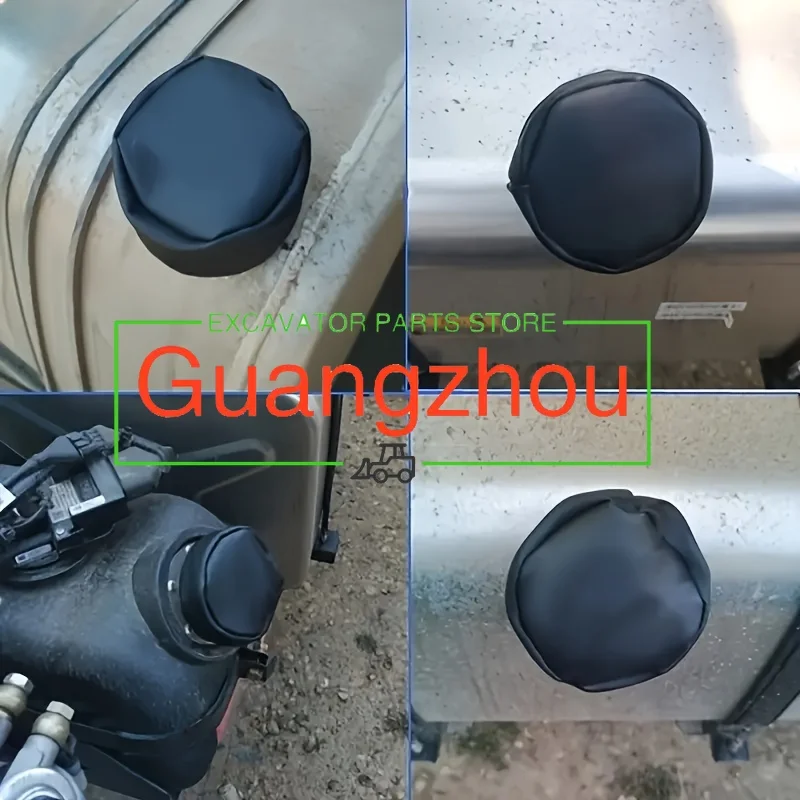 

Универсальный транспортный чехол из искусственной кожи для крышки топливного бака экскаватора, пылезащитный и непромокаемый чехол для почтового ящика