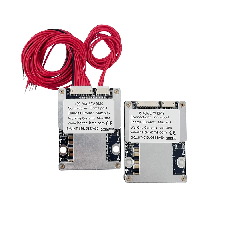 Heltecbms 14s bms 13s 48v 30a 40a 50a バランス 52v リチウムバッテリー電動自転車/電動工具/AGV