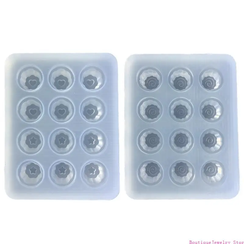 

E1PE Micro Silicone Resin Mold Soap Embed Mold Small Silicone Wax Seal Mat