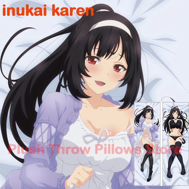 Dakimakura anime inukai karen Double-sided Print Life-size body pillows cover Adult pillowcase