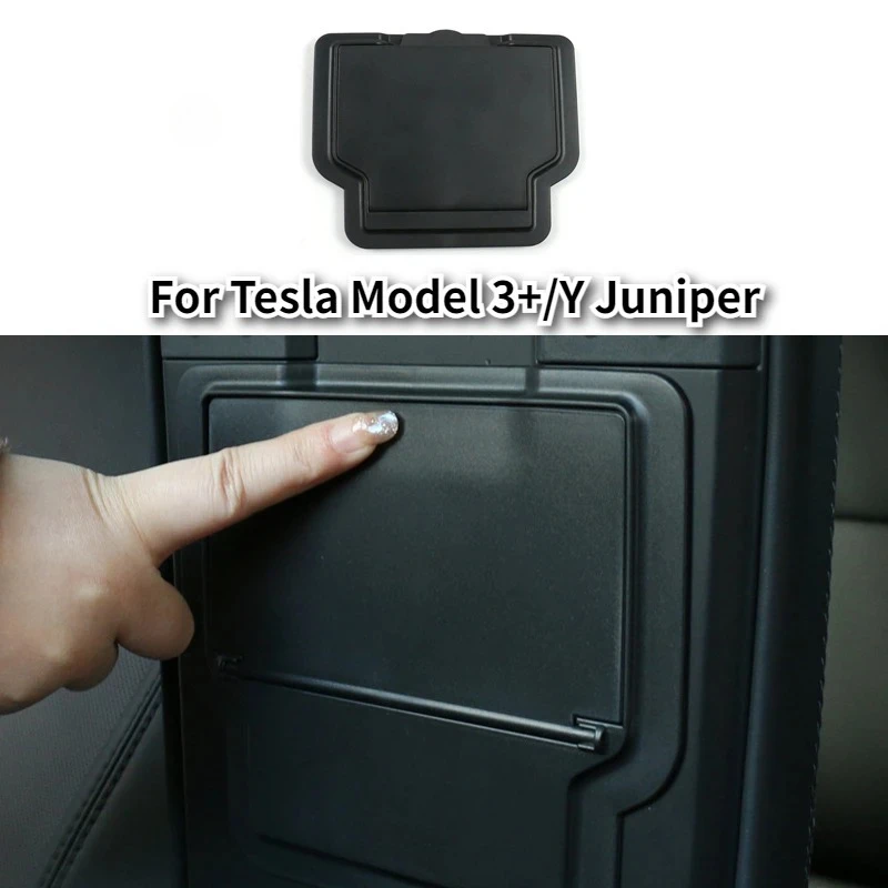 Magnetische Mittelkonsolen-Versteckbox für Tesla Model 3+/Y Juniper 2025 Armlehnen-Organizer Zubehör
