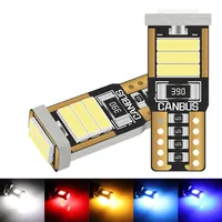 2x T10 w5w led light Canbus 7020chip Car clearance light Corner lamp Distance lamp led bulb w5w Number plate light Parking light