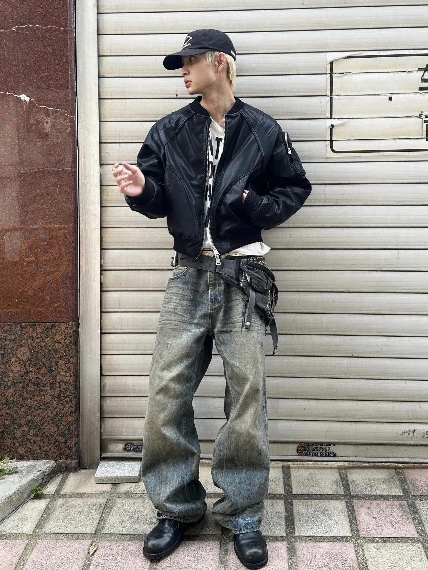 

Ретро-куртка в американском стиле из красной искусственной кожи, унисекс, для мужчин и женщин, бейсбольная, уличная, парная, летная, для игр с мячом