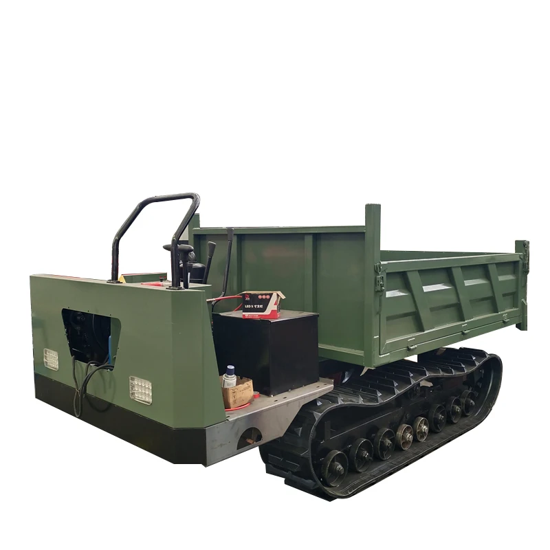 Electric Start Rubber Track Tracked Carrier For All Terrain Rough Road For Easy Small Space Access Direct From Manufacturer