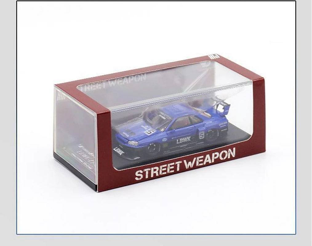 LBWK 1:64 Car  Skyline  GT-R R34 LB alloy Model Car Limited Edition Gifts