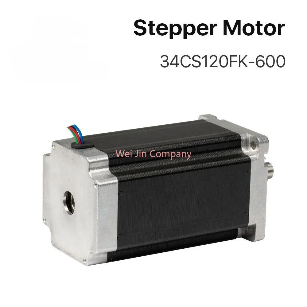 Nema 34 Stepper Motor 12N.m 6.0A 2 Phase 155mm Stepping Motor High Torque for CNC engraving milling machine (34CS120FK-600)