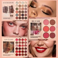 Palette de livres de beauté multicouches de 67 couleurs, un livre de maquillage qui combine des fards à paupières, du fard à joues, du contour et du surligneur, couleurs riches 2
