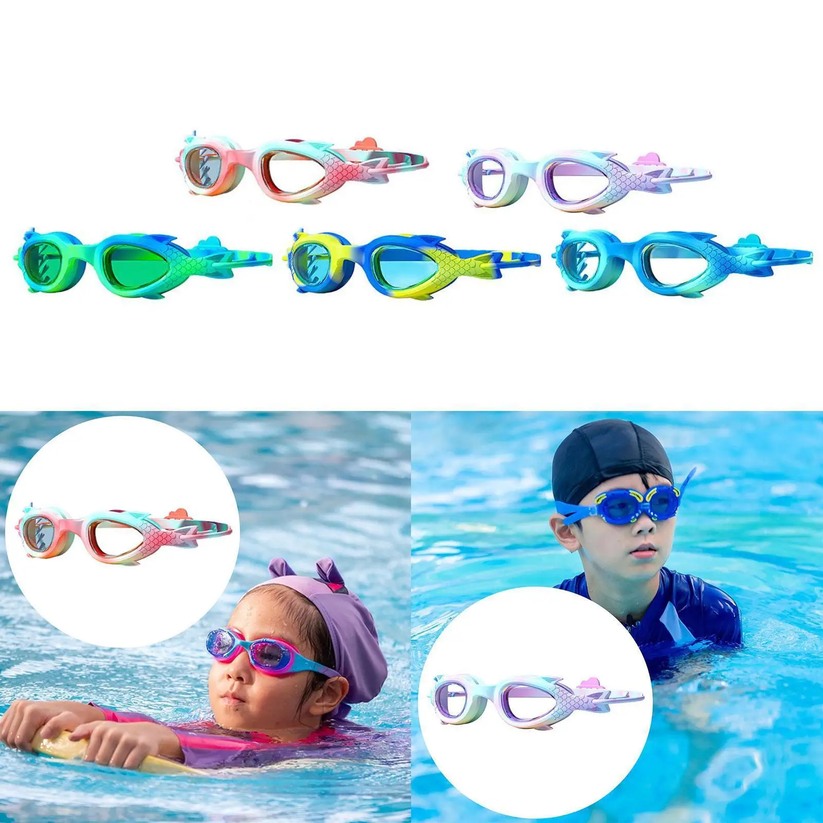 

Adjustable Sea Swimming Goggles Kids Swimming Goggles for Children Kids Gift