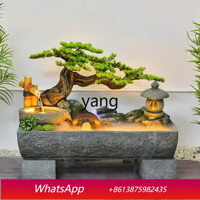 

LTTM outdoor courtyard fish pond decoration Chinese-style running water fountain ornament indoor entrance balcony landscaping