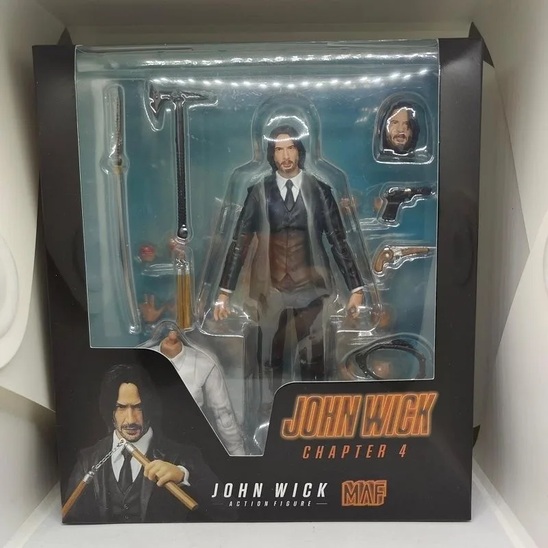 En Stock Mafex 212 John Wick Chapter 4 articulaciones coleccionables de Pvc articuladas figura de acción móvil regalos de juguete