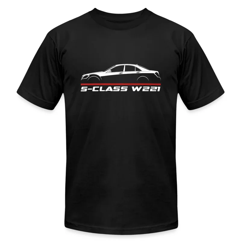 

2024 Men T Shirt Casual Mercede S-Class W221 2005-2013 Enthusiast T-shirt Graphic Summer Short Sleeves 100% Cotton S-3XL Tee