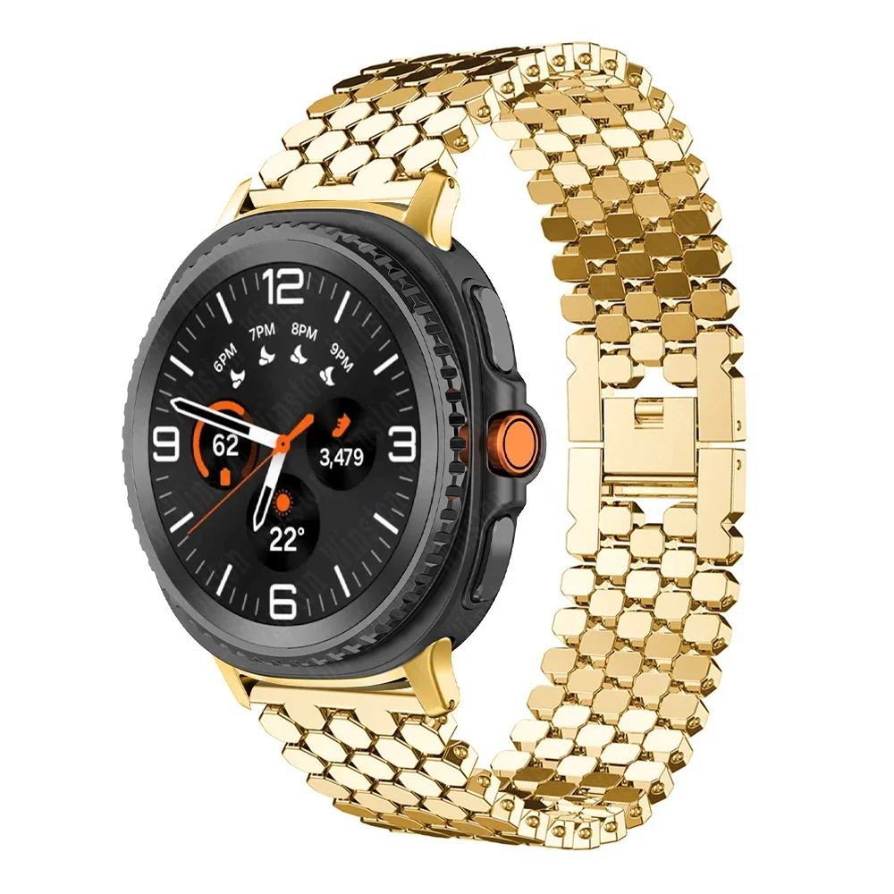 Hochwertiges Edelstahl-Armband für Samsung Galaxy Watch 9/8/8 Classic 46mm 40 44mm Metall-Uhrenarmband für Samsung Ultra 2/2025 – Detail 11
