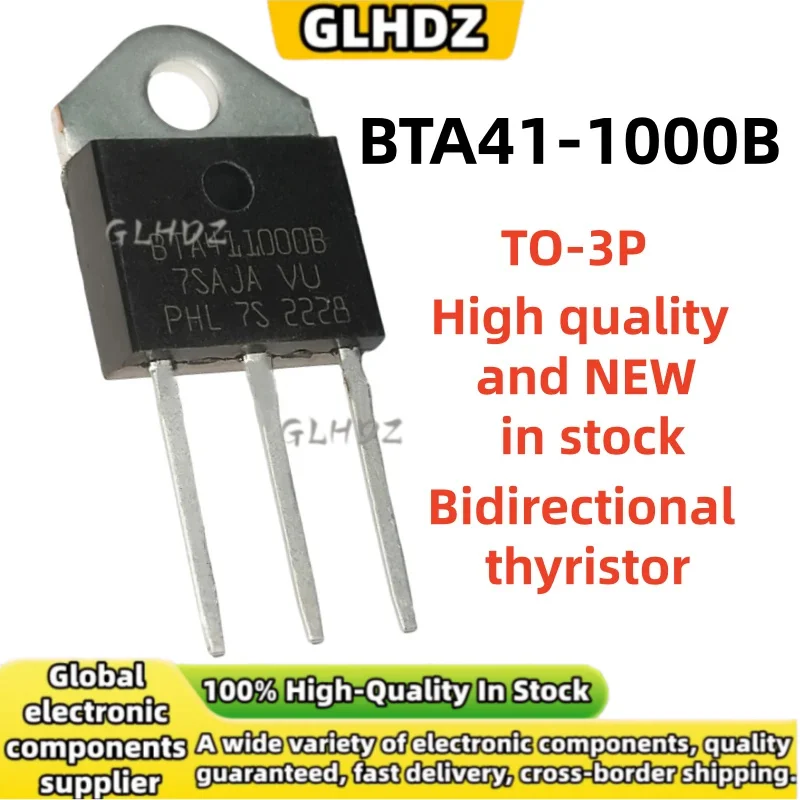 5-20PCS/LOT BTA41-1000B TO-3P Bidirectional thyristor High quality and NEW in stock