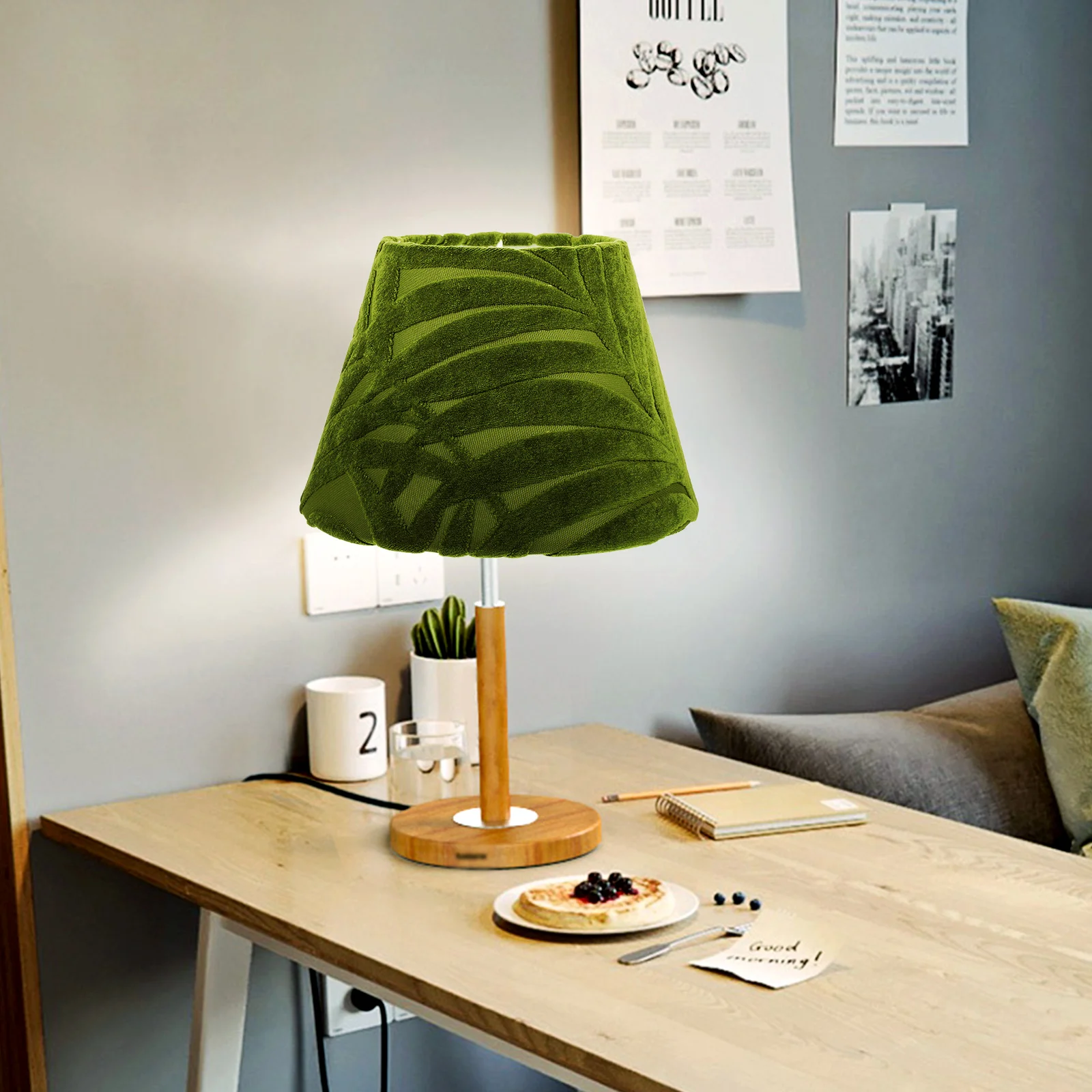 

Fabric Lamp Shade Decorative Table Desk Replacement Small Light Cover For Home Bedroom Wall Floor Lamps Indoor Lighting