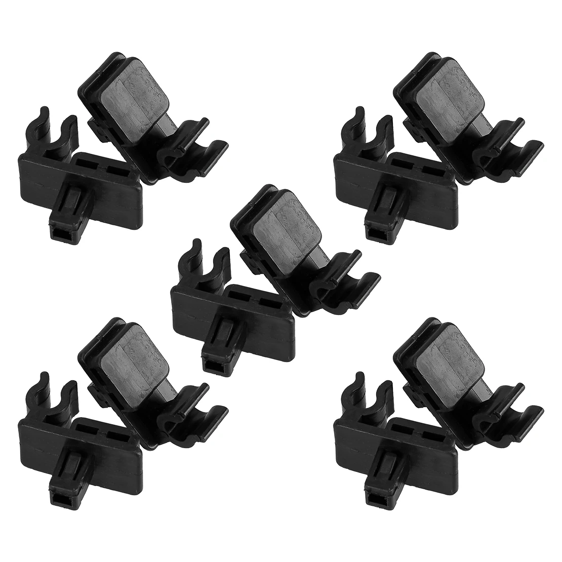20pcs/Set Hood Prop Rod Clip Nylon Fit for Isuzu TFR TFS Trooper Holden Rodeo Chevrolet LUV Vauxhall Brava Black