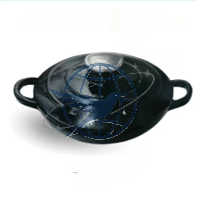 26CM Seafood Pot Enamel Pot Household Cast Iron Pot Gas Stove Induction Cooker Universal