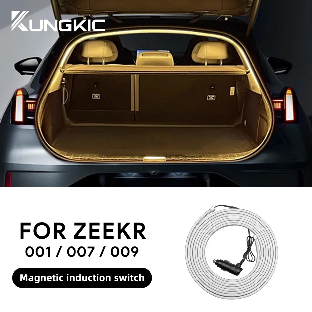 

Rear Trunk LED Light Bar Strips Trunk Interior Decorative Lamp Strip For ZEEKR 009 001 007 2021 2022 2023 2024