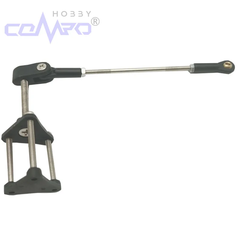 

2 Set Adjustable Control Horn With Ball-End Threaded Rod Rudder For KT foam Fixed Wing RC Aircraft Model Plane Replacement