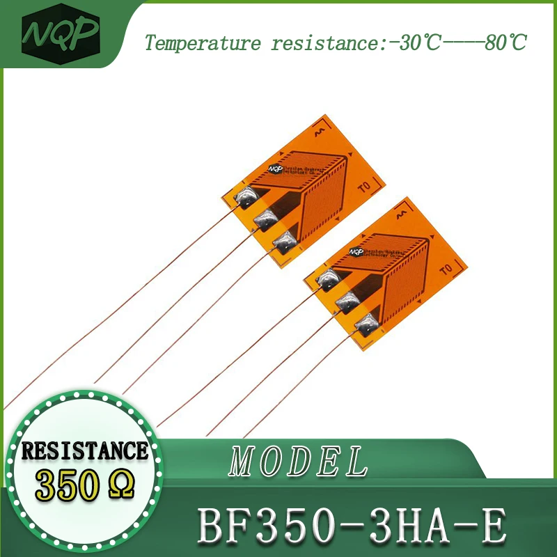 Strain gauge BF350-3HA-E,  high-precision, resistive type, with a resistance value of 350 ohms, for  load cells.