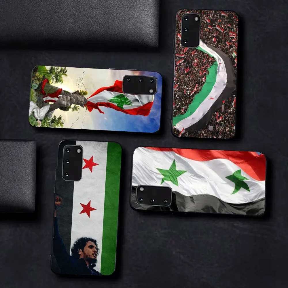 Flag Syria Phone Case For Samsung S 9 10 20 21 22 23 30 23 24 Plus Lite Ultra FE S10lite Fundas