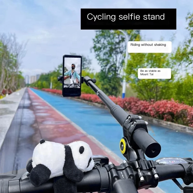 حامل هاتف الدراجة النارية المقود جبل قوس ل Gopro ماكس بطل 10 Insta360 X2 عمل الكاميرا