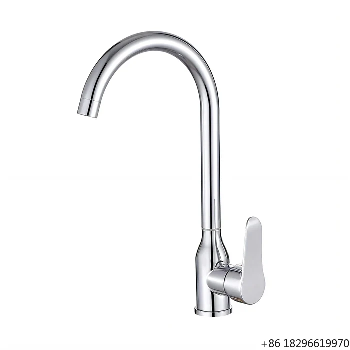 

360 Degree Spout Stainless Steel Smart Kitchen Sink Faucet Mixer Tap for Home Kitchen