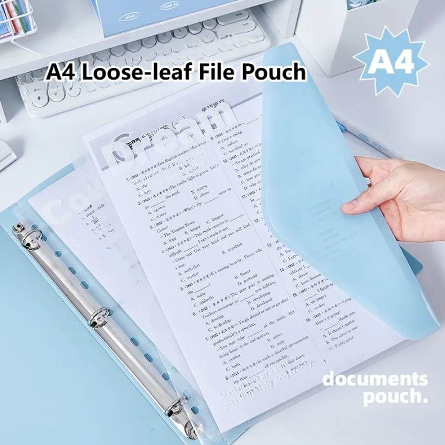 

Свежий и простой чехол для документов формата А4, переплет для студенческих экзаменов, стильный офисный органайзер для документов