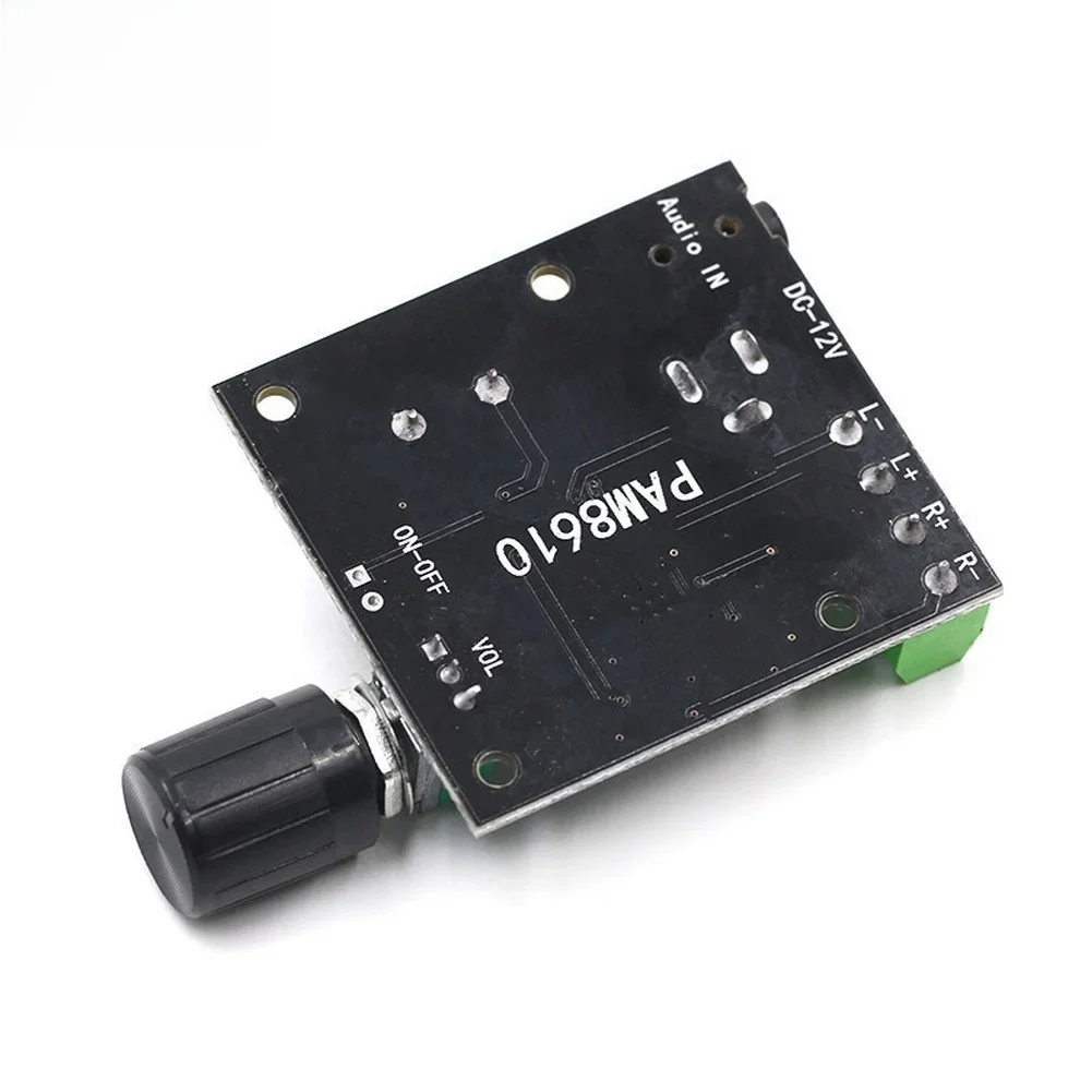 Class D Audio Board PAM8610 Dual Channel 15W X 2 Output Power Module For 6V To 15V DC Input Electronic Projects