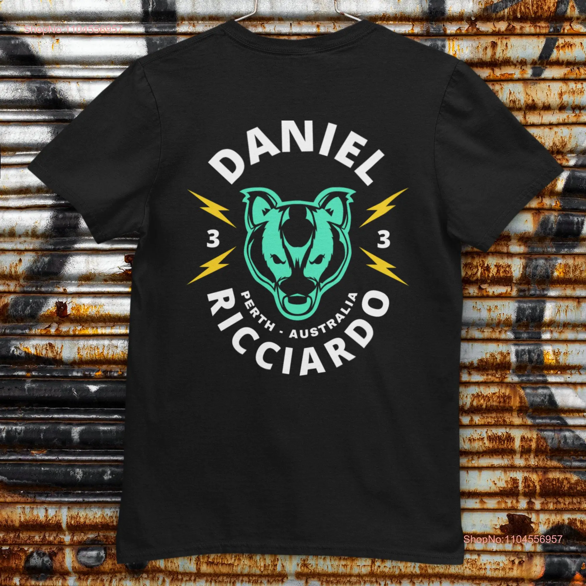 Daniel Ricciardo Original T Shirt long or short sleeves