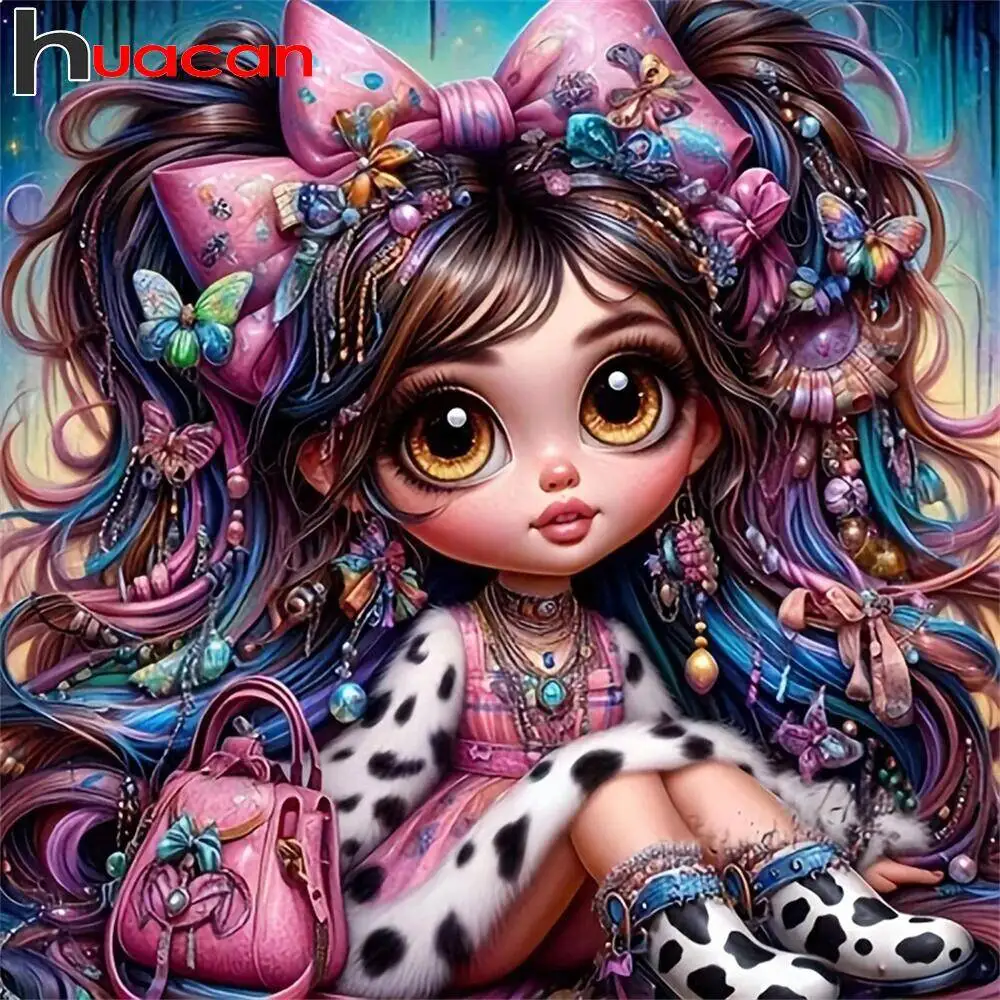 

Huacan алмазная живопись животное собака новые поступления Алмазная мозаика мультфильм Мироро искусство домашний декор Diy подарок фотографии со стразами